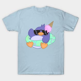 Summer floatie penguin T-Shirt